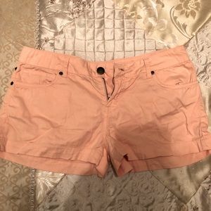 Peach shorts